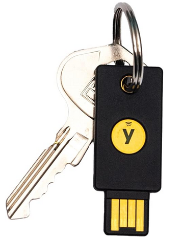 Two-Factor authentication (2FA) Security Key